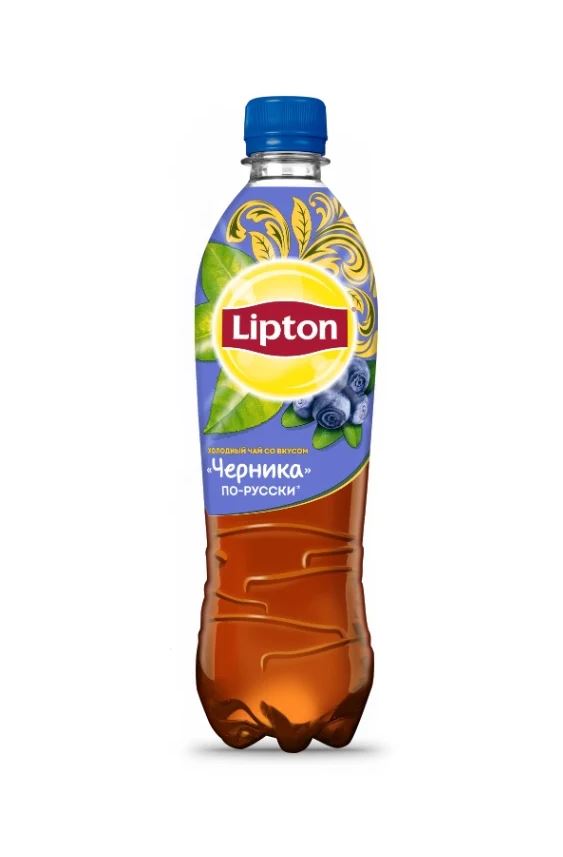 Чай холодный Lipton Черника, 0,5 л, пэт. Цена одной упаковки.