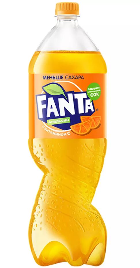 Напиток Fanta Апельсин 2 л, пэт. Цена одной упаковки.