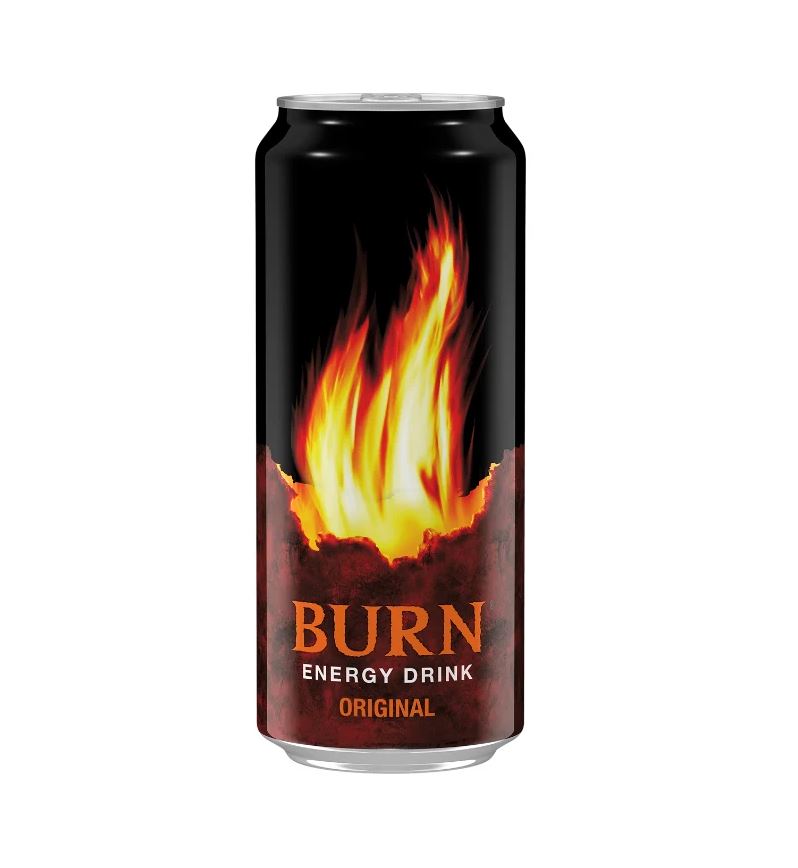 Энергетический напиток Burn Original 250мл, банка. Цена одной упаковки.